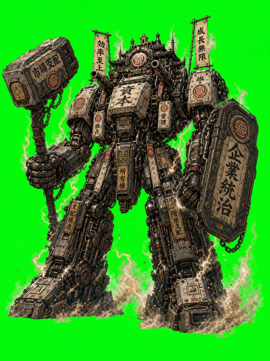 char 26 giant corp mecha