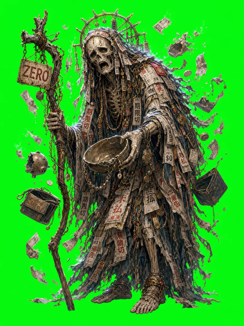 char 17 cash drain deity
