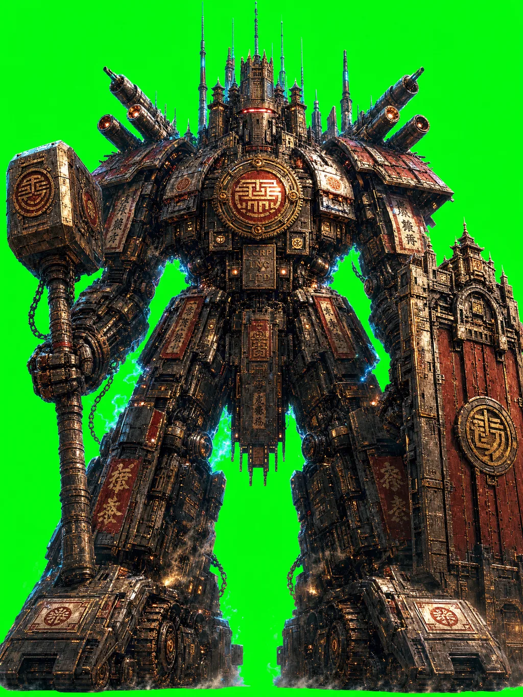 char 26 giant corp mecha