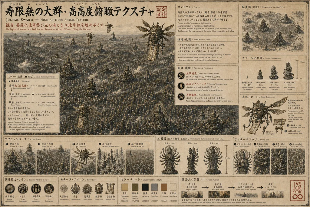 大群=観音像の高高度俯瞰テクスチャ(点の海・c15-s1-4 主参照)