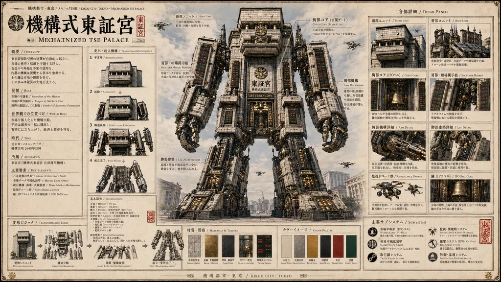 道具と神殿 — Key Items & Mecha