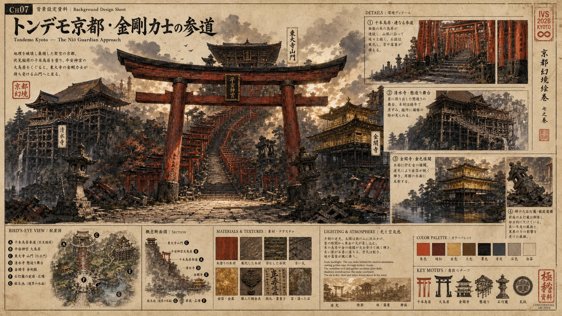 Tondemo Kyoto — The Niō Guardian Approach