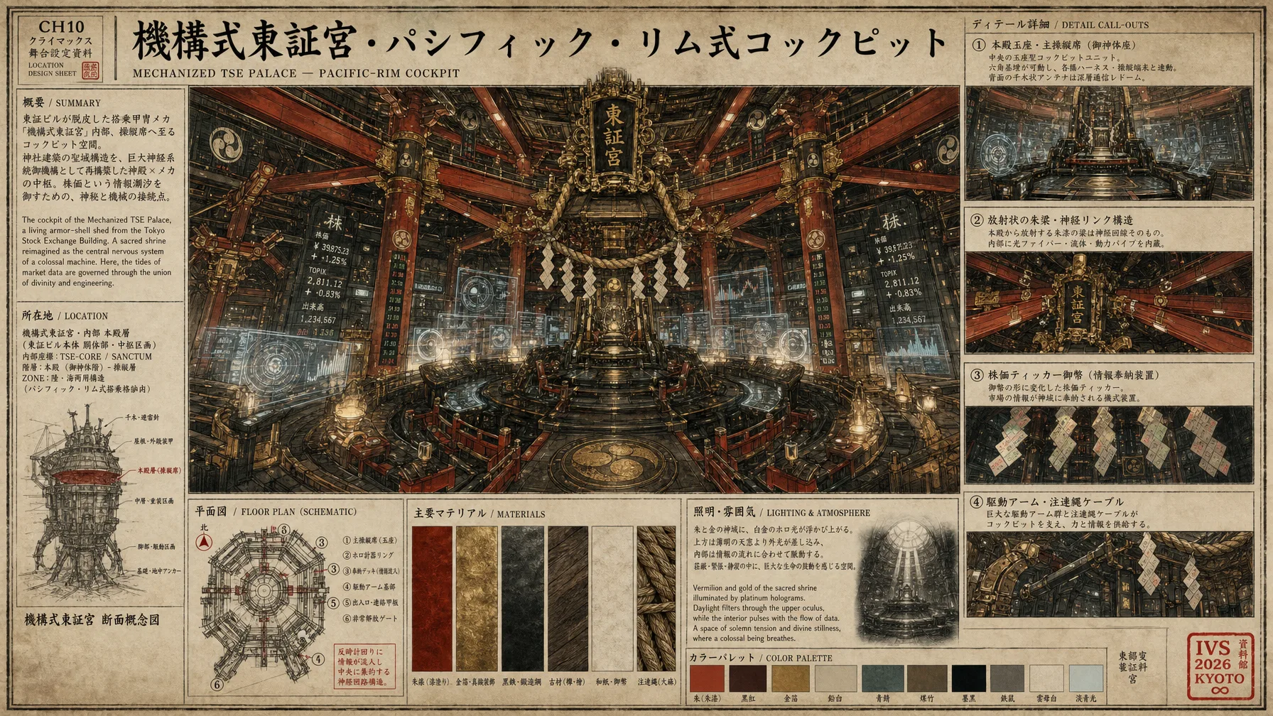 Mechanized TSE Palace — Pacific-Rim Cockpit