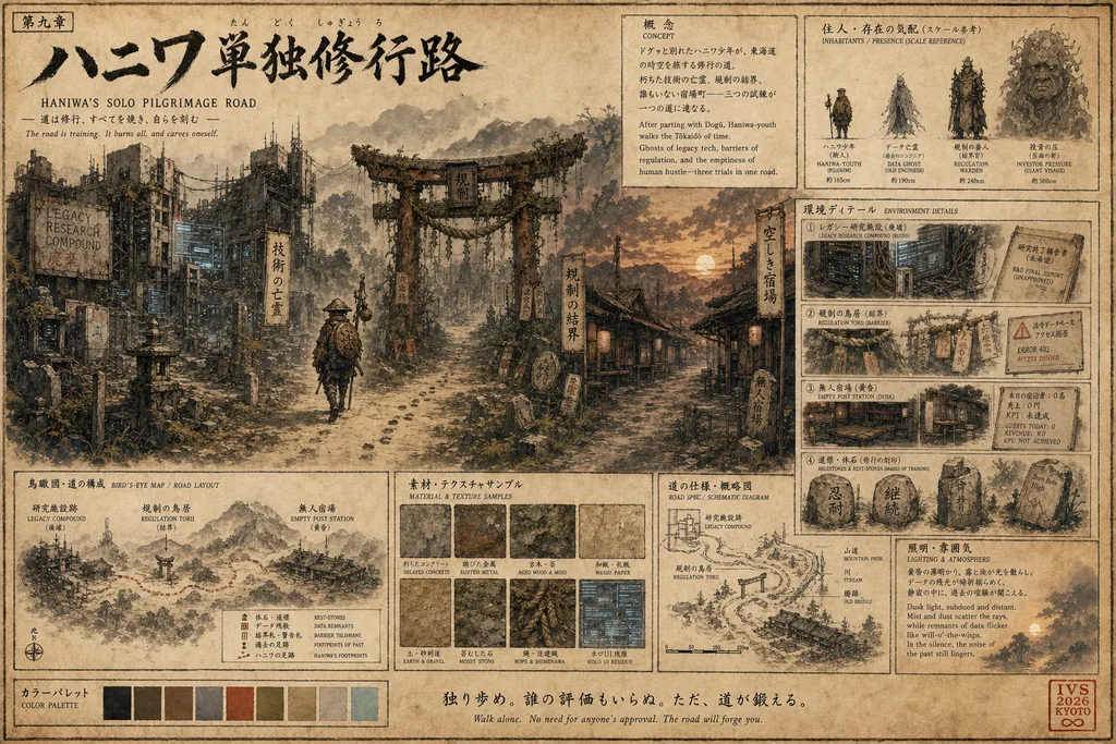 Haniwa's Solo Pilgrimage Road
