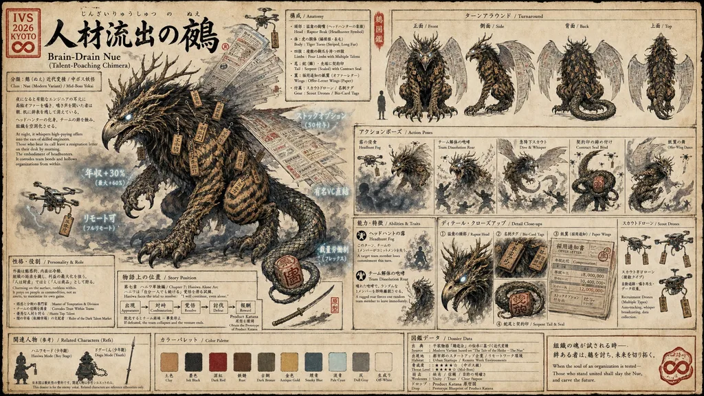 Brain-Drain Nue (Talent-Poaching Chimera)