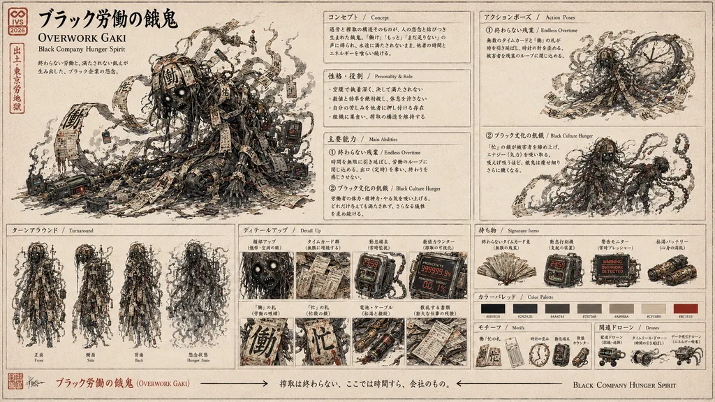 Overwork Gaki (Black-Company Hunger Spirit)